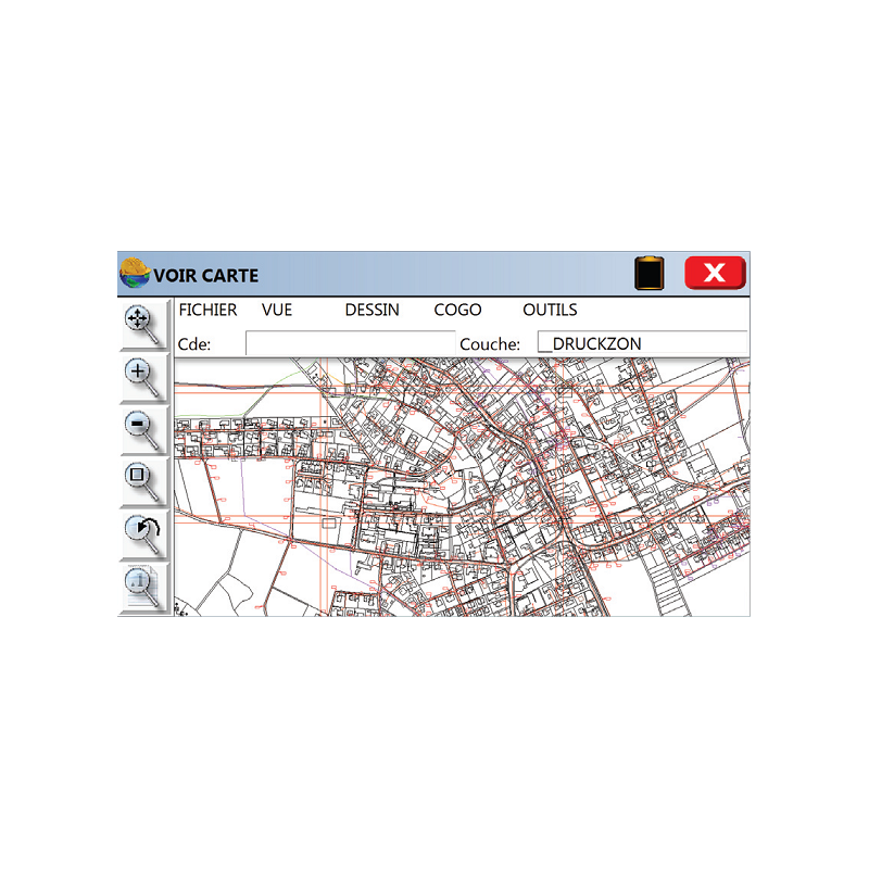 Logiciel Carlson SurvPC GNSS